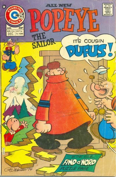 Popeye #126 Comic