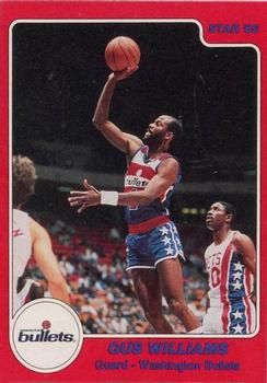 Gus Williams 1984 Star #185 Sports Card