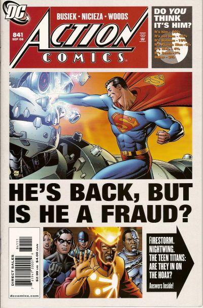 Action Comics #841 Comic