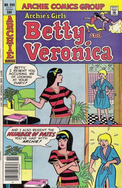 Archie's Girls Betty and Veronica #299 Comic