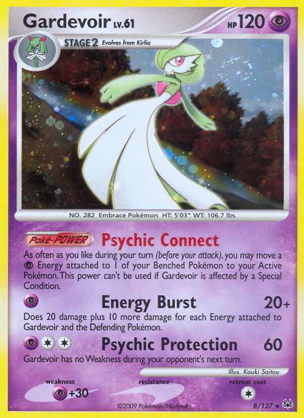 Gardevoir (8/127) - Platinum Pokémon Card