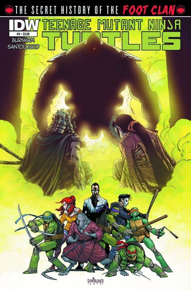 Teenage Mutant Ninja Turtles: Secret History of the Foot Clan #4 Comic