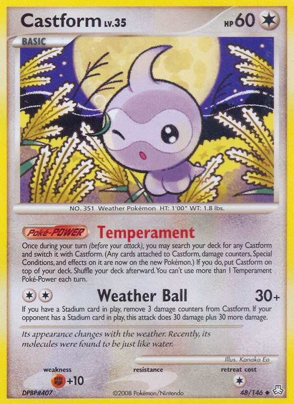 Castform (48/146) - Legends Awakened Pokémon Card