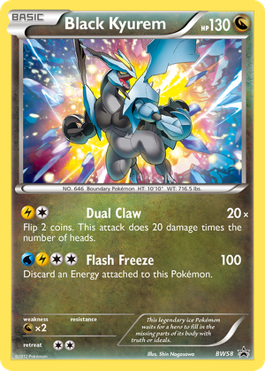 Black Kyurem (BW58) - BW Black Star Promos