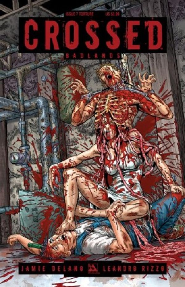 Crossed Badlands #7 (Torture Cover)