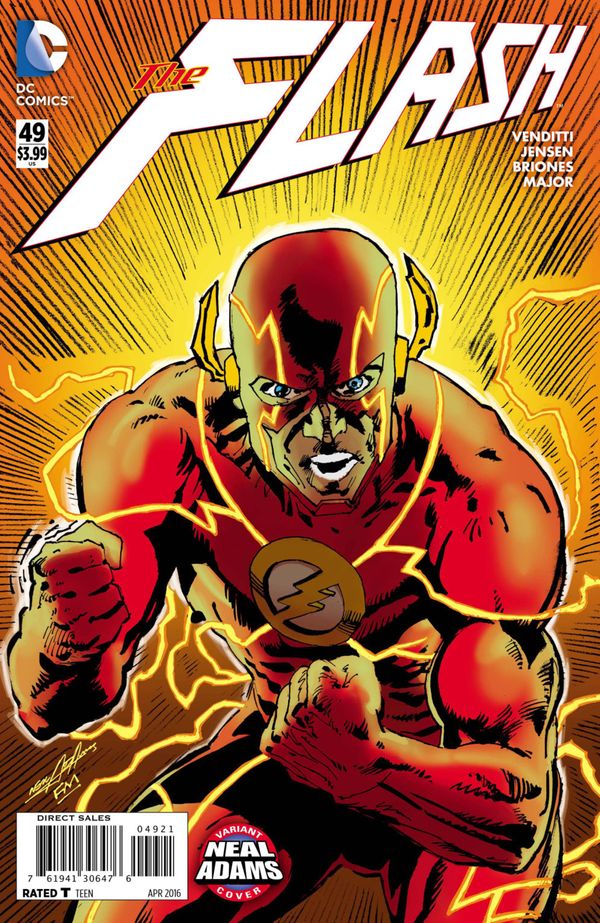 Flash #49 (Neal Adams Variant Cover)