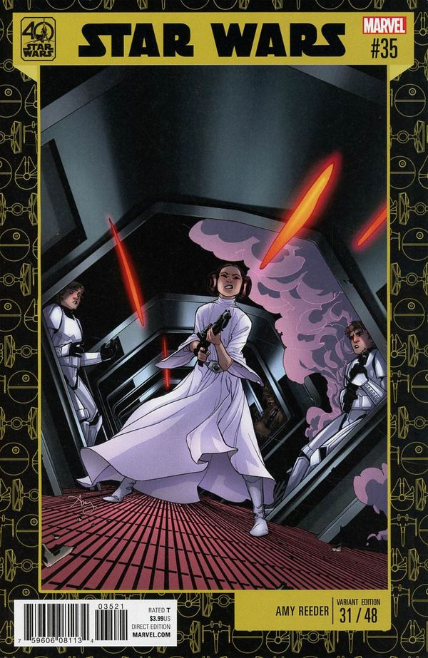 Star Wars #35 (Reeder Star Wars 40th Anniv Variant)