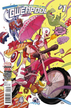 The Unbelievable Gwenpool #1 (2nd Printing)