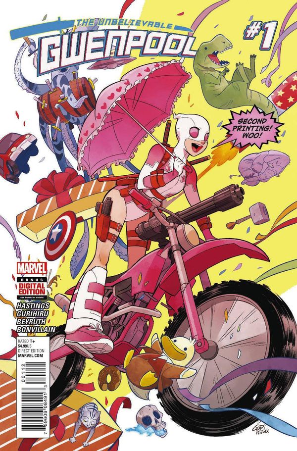 The Unbelievable Gwenpool #1 (2nd Printing)