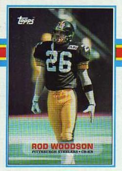 Rod Woodson 1989 Topps #323 Sports Card