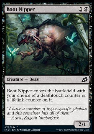 Boot Nipper (Ikoria Lair of Behemoths) Trading Card