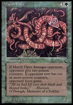 Marsh Viper (The Dark) Trading Card