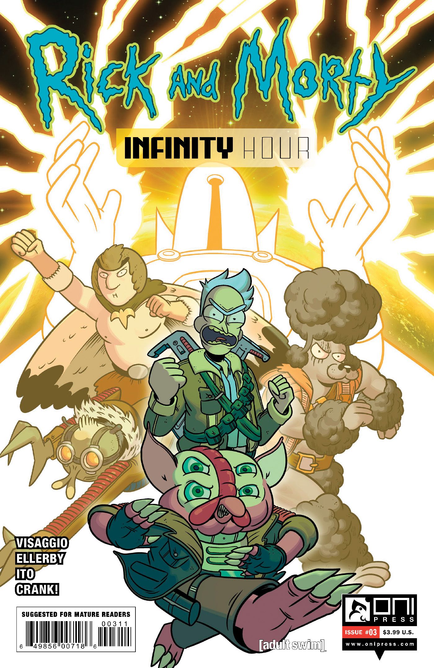 Rick and Morty Infinity Hour #3 Comic