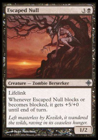 Escaped Null (Rise of the Eldrazi) Trading Card