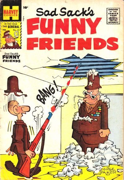 Sad Sack's Funny Friends #14 Comic