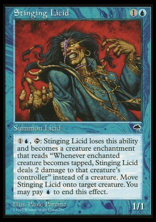 Stinging Licid (Tempest) Trading Card