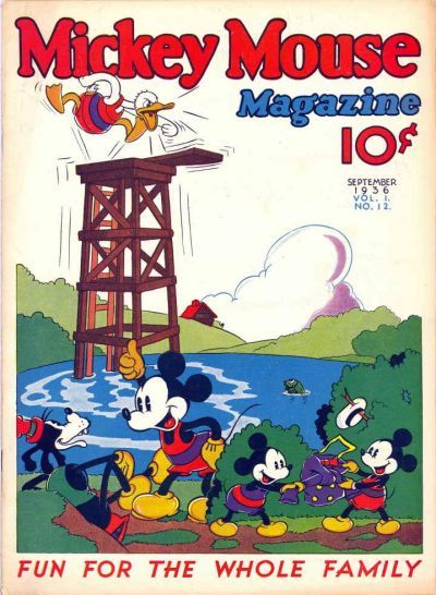Mickey Mouse Magazine #v1#12 [12] Comic