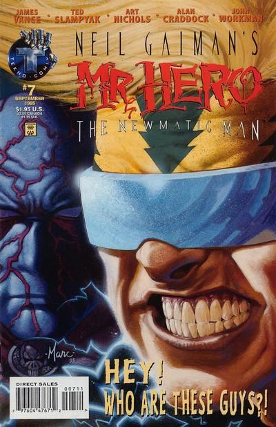 Neil Gaiman's Mr. Hero: The Newmatic Man #7 Comic