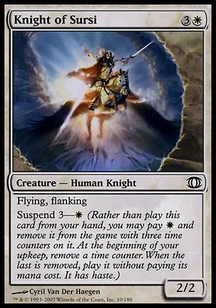 Knight of Sursi (Future Sight) Trading Card