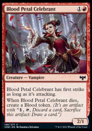 Blood Petal Celebrant (Innistrad: Crimson Vow) Trading Card