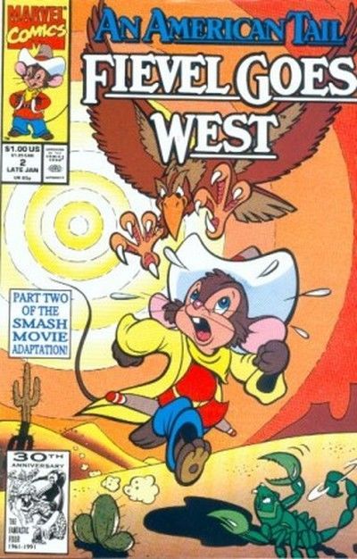 An American Tail: Fievel Goes West #2 Comic