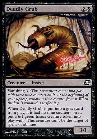 Deadly Grub (Planar Chaos) Trading Card