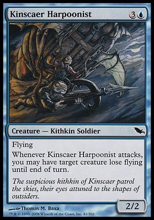 Kinscaer Harpoonist (Shadowmoor) Trading Card