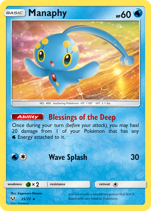 Manaphy (25/73) - Shining Legends