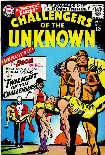 Challengers of the Unknown #48 Comic