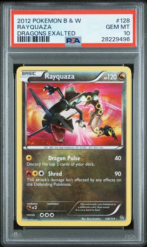 Rayquaza (128/124) - Dragons Exalted
