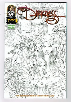 The Darkness #100 (Emerald Knights Sketch Variant)