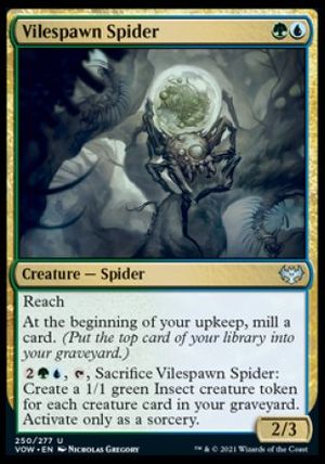 Vilespawn Spider (Innistrad: Crimson Vow)