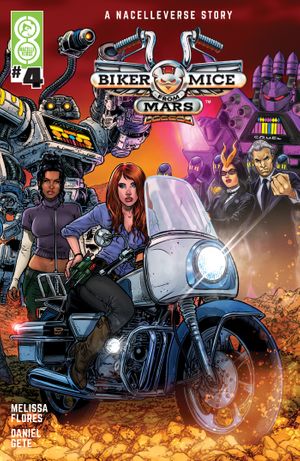Biker Mice From Mars #4 (Cvr C Inc 1:10 Juan Jose Ryp Infinite Interlocking Variant)