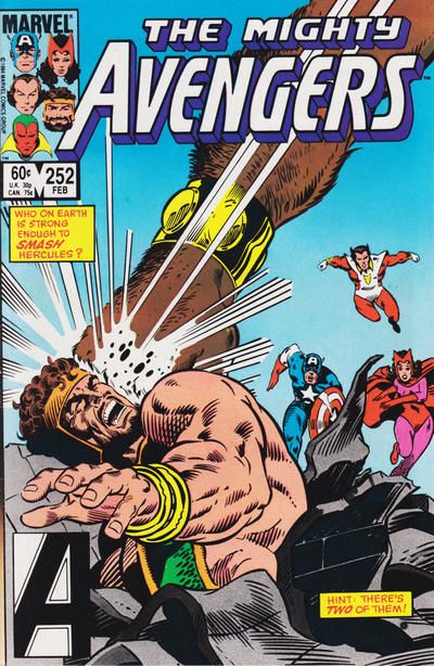 Avengers #252 Comic