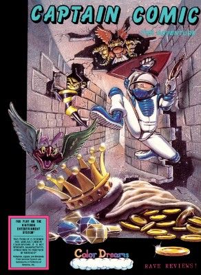 Captain Comic: The Adventure [Blue] Video Game