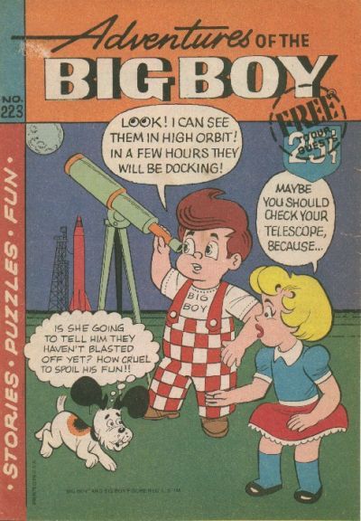 Adventures of Big Boy #223 Comic