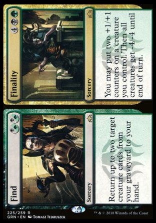 Find / Finality (Guilds of Ravnica) Trading Card