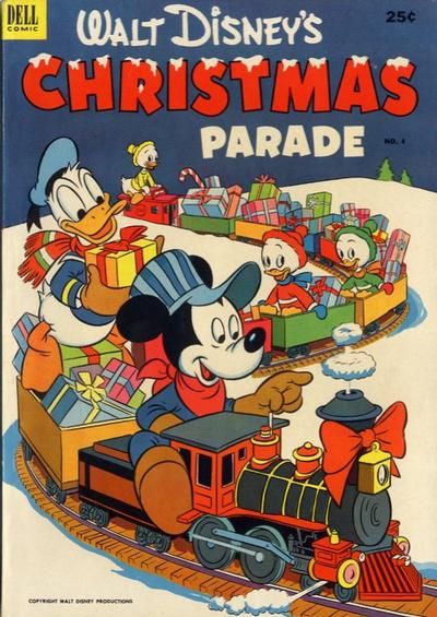 Walt Disney's Christmas Parade #4 Comic