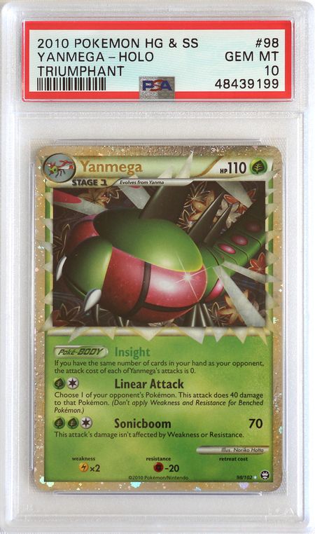 Yanmega Prime (98/102) - HS—Triumphant