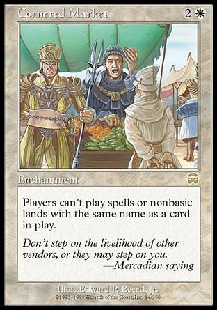 Cornered Market (Mercadian Masques) Trading Card