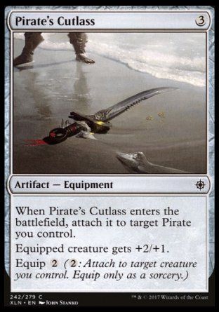 Pirate's Cutlass (Ixalan) Trading Card