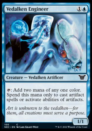 Vedalken Engineer (Kamigawa Neon Dynasty Commander Decks) Trading Card