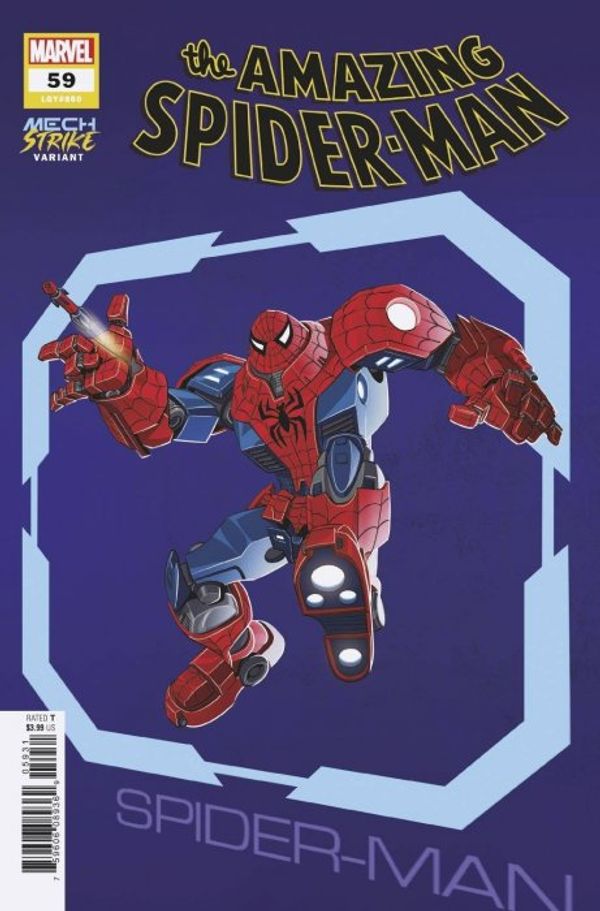 Amazing Spider-man #59 (Castellani Avengers Mech Strike)