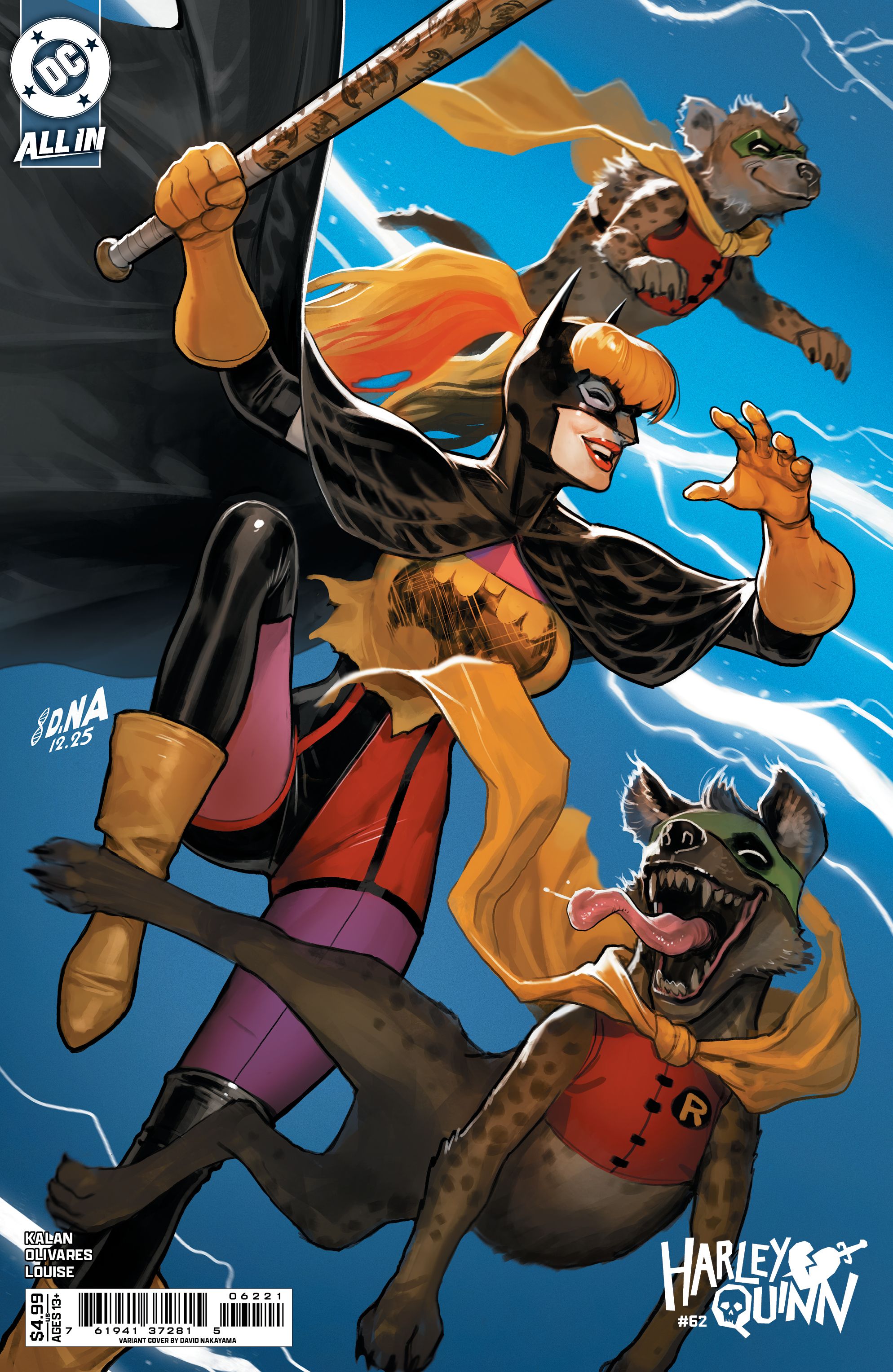 Harley Quinn #62 (Cvr B David Nakayama Card Stock Variant) Comic