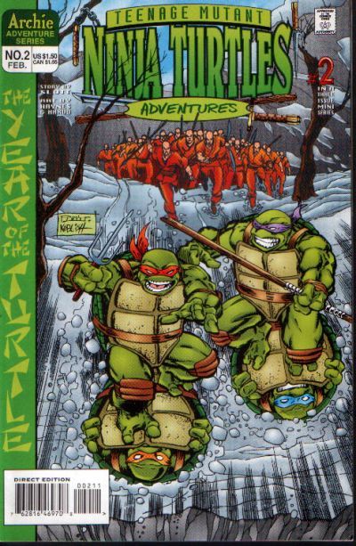Teenage Mutant Ninja Turtles Adventures #2 Comic