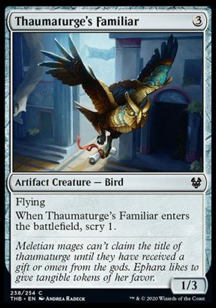 Thaumaturge's Familiar (Theros Beyond Death) Trading Card