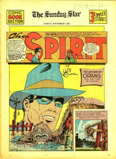 Spirit Section #9/8/1940 Comic
