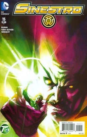 Sinestro #15 (Green Lantern 75 Variant Cover)