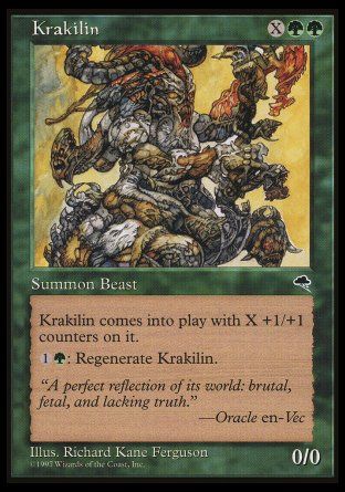 Krakilin (Tempest) Trading Card