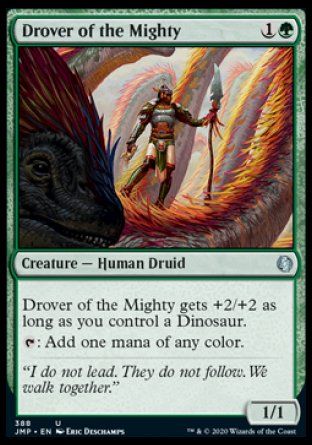 Drover of the Mighty (Jumpstart) Trading Card